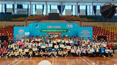 Tham dự Hội thao Năng động người khuyết tật